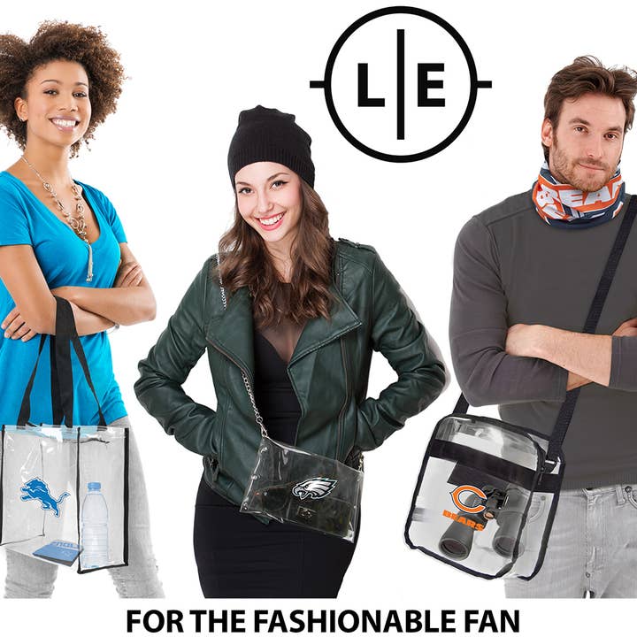 Little Earth Productions - Wholesale Crossbody Bag - Unisex - NCAA Ohio State Buckeyes Clear Fanny Fan Purse5