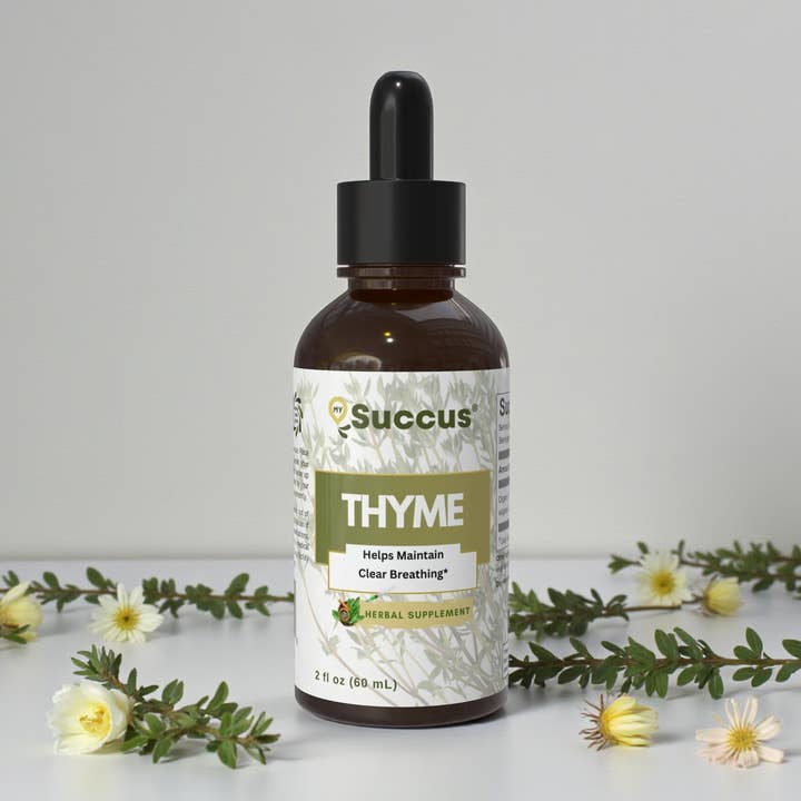 Thyme Tincture - Premium Herbal Extract for Daily Use for wholesale by Succus