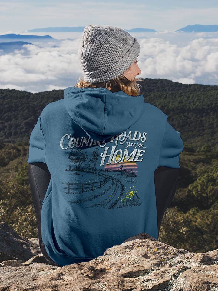 Country Girl® Country Roads Hoodie for wholesale by Country Girl Store