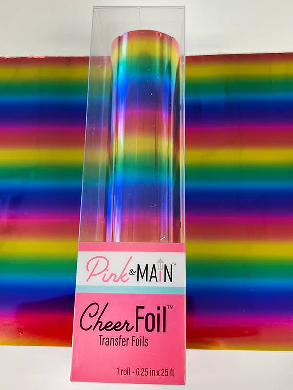 ROYGBIV CheerFoil voor wholesale door Pink and Main
