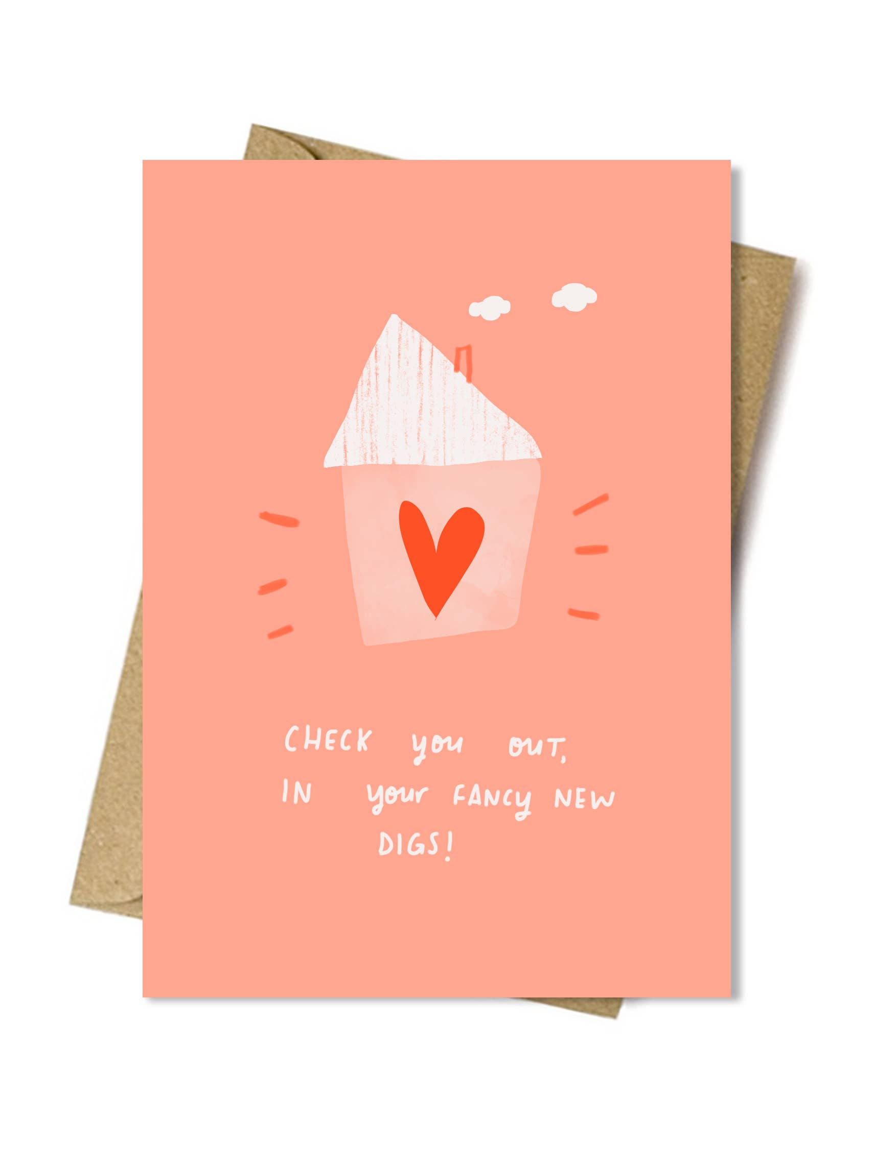 Nicola Rowlands – wholesale Everyday greeting card – Fancy new digs greeting card1