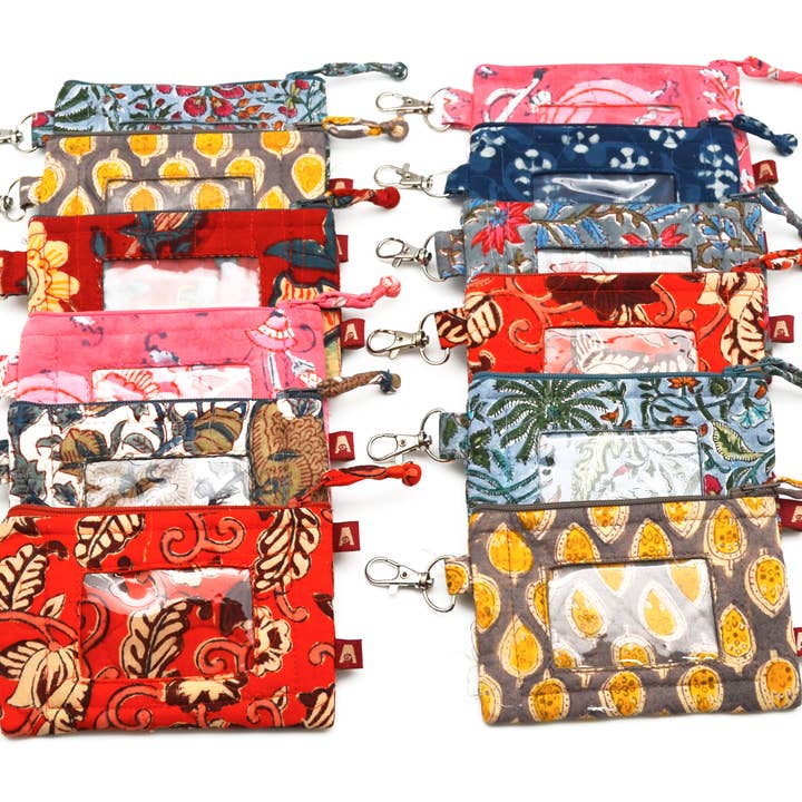Lot de 12 pochettes d'identification - Couleurs assorties pour la vente par Anju Jewelry