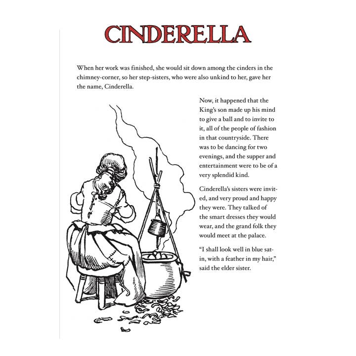 Laughing Elephant Books - Wholesale Preschool Book (3-5) - Cinderella- Children's Picture Book-Vintage3