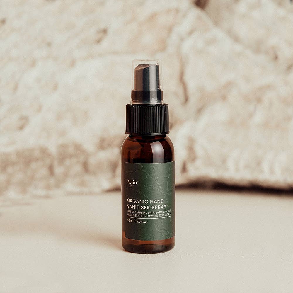Aelin Organics - Wholesale Hand sanitiser - Travel Hand Sanitiser Spray - 50ml2