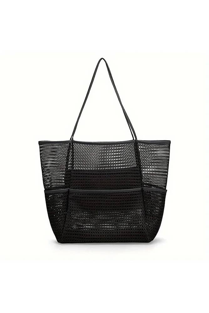 UNISHE – Engroshandel Strandtaske – Sommerstrandtaske med hulmønster ZK18892