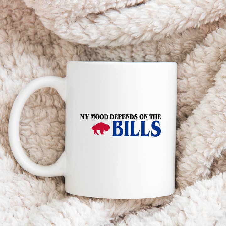 Into The Desert - Wholesale Coffee mug - My Mood Depends On The Bills 15oz Mug