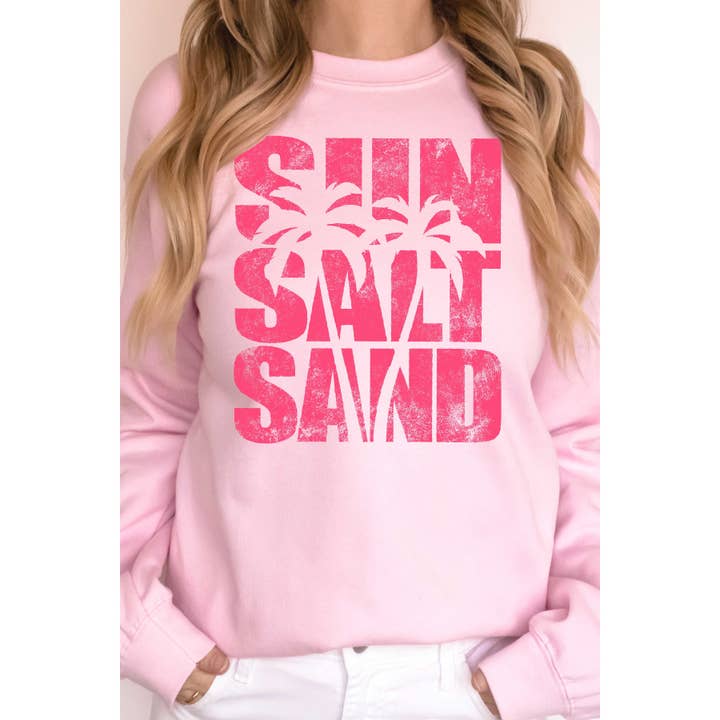 BLUME & CO. - Wholesale Graphic Sweatshirt - Women's - SUN SALT SAND Graphic Sweatshirt3