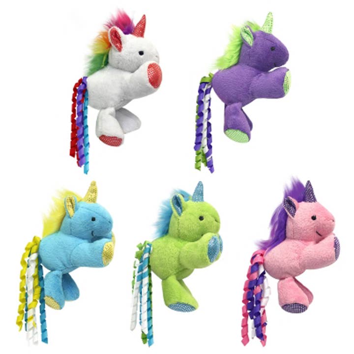 Pet Palette Distribution - Wholesale Pet Toy - Cat - Multipet Unicorn w/ Catnip Toy 3"