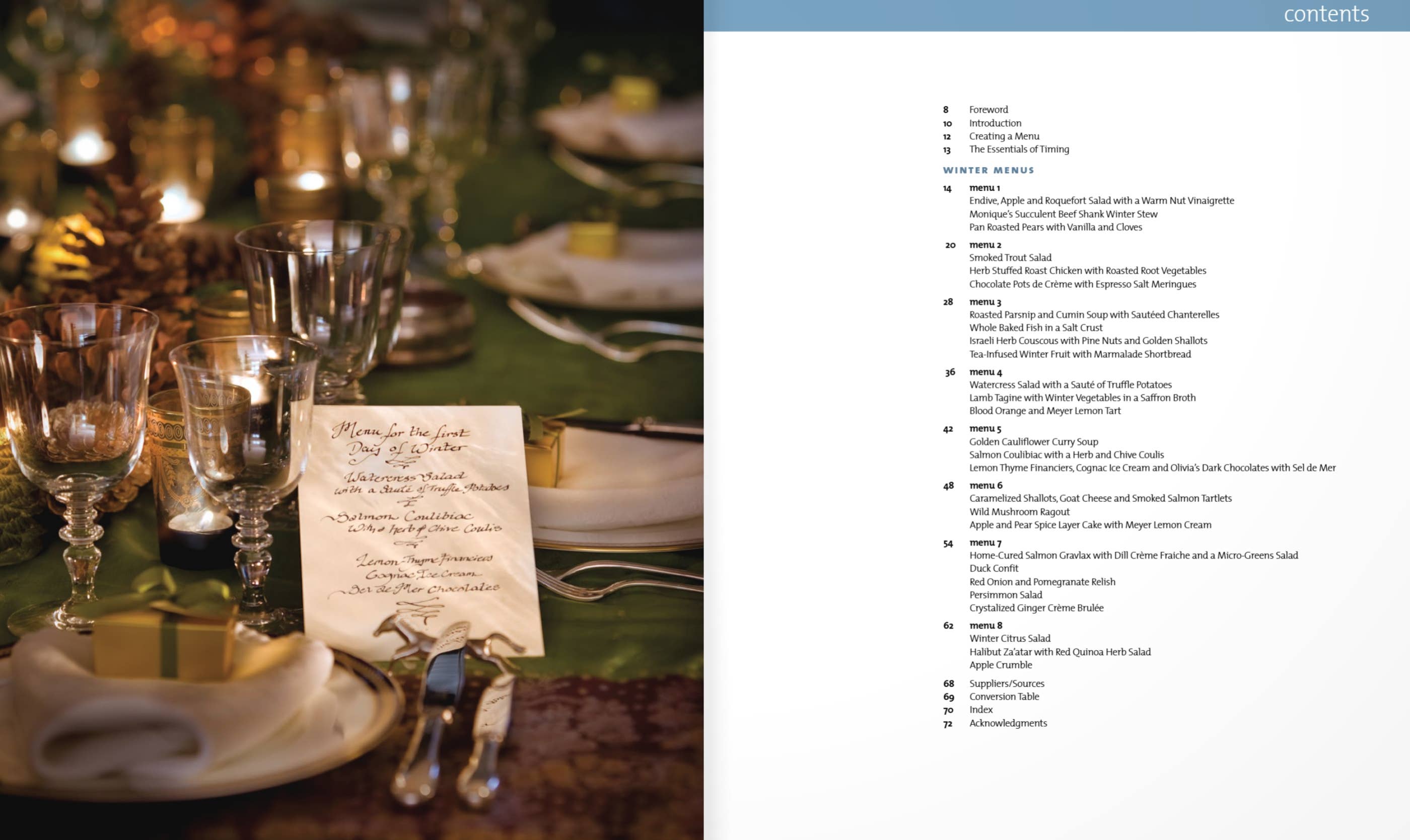 Pascale's Kitchen - Wholesale Cookbooks & Food - A Menu for all Seasons—Winter1