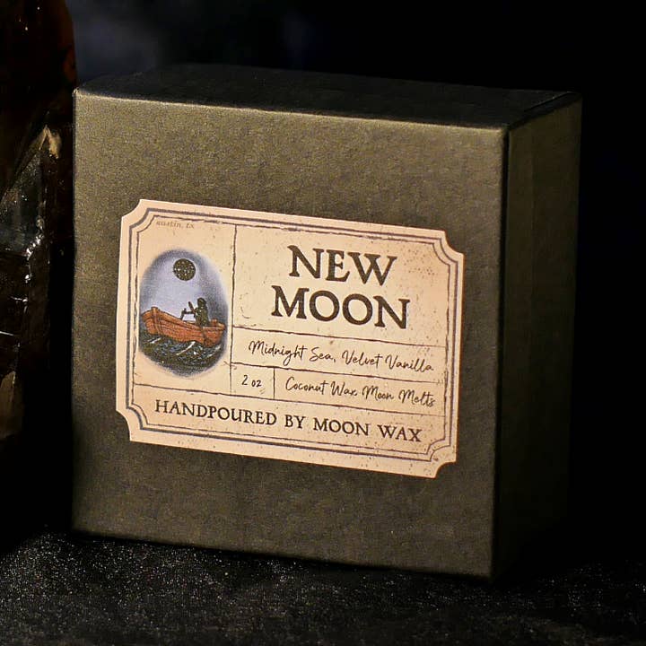 Fondants de cire Nouvelle Lune | Cire de coco, non toxique pour la vente par Moon Wax