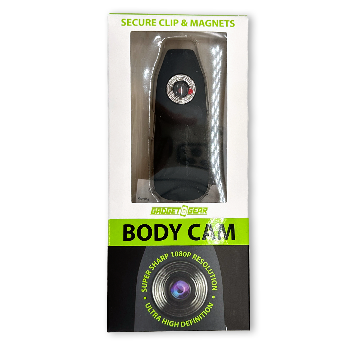 Novelty Brands - Wholesale Retailer Display - Accessories - Gadget Gear Body Cam with Micro SD Card Boxed - 4/Display2