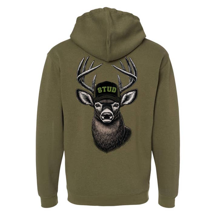 Stud Hunting Hoodie for wholesale by Ales to Trails