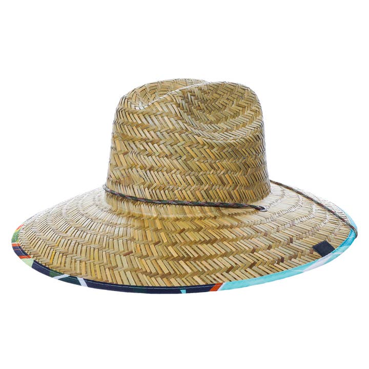 Cappello da bagnino in paglia - Lysander per la vendita all'ingrosso da parte di Dorfman Hat Co