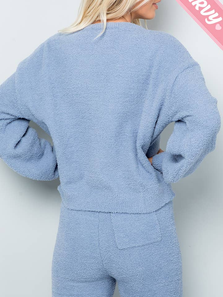 Sweet Lovely by Jen - Wholesale Knit Top - Women's - TEDDY CASUAL TOP PLUS SIZE3