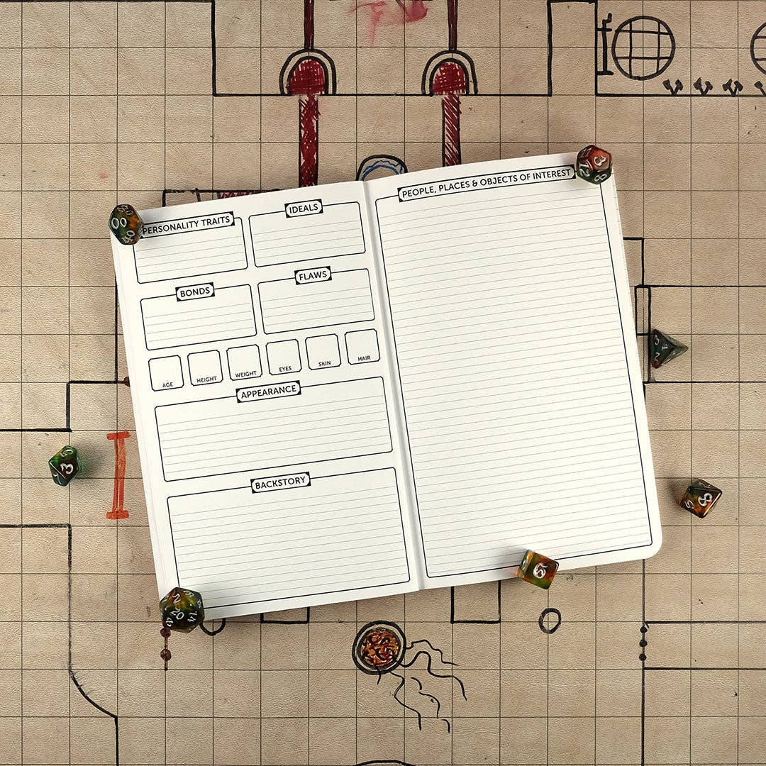 The Raven and the Goose – wholesale Anteckningsbok – Paladin Anteckningsbok - Stor (D&D 5E)5