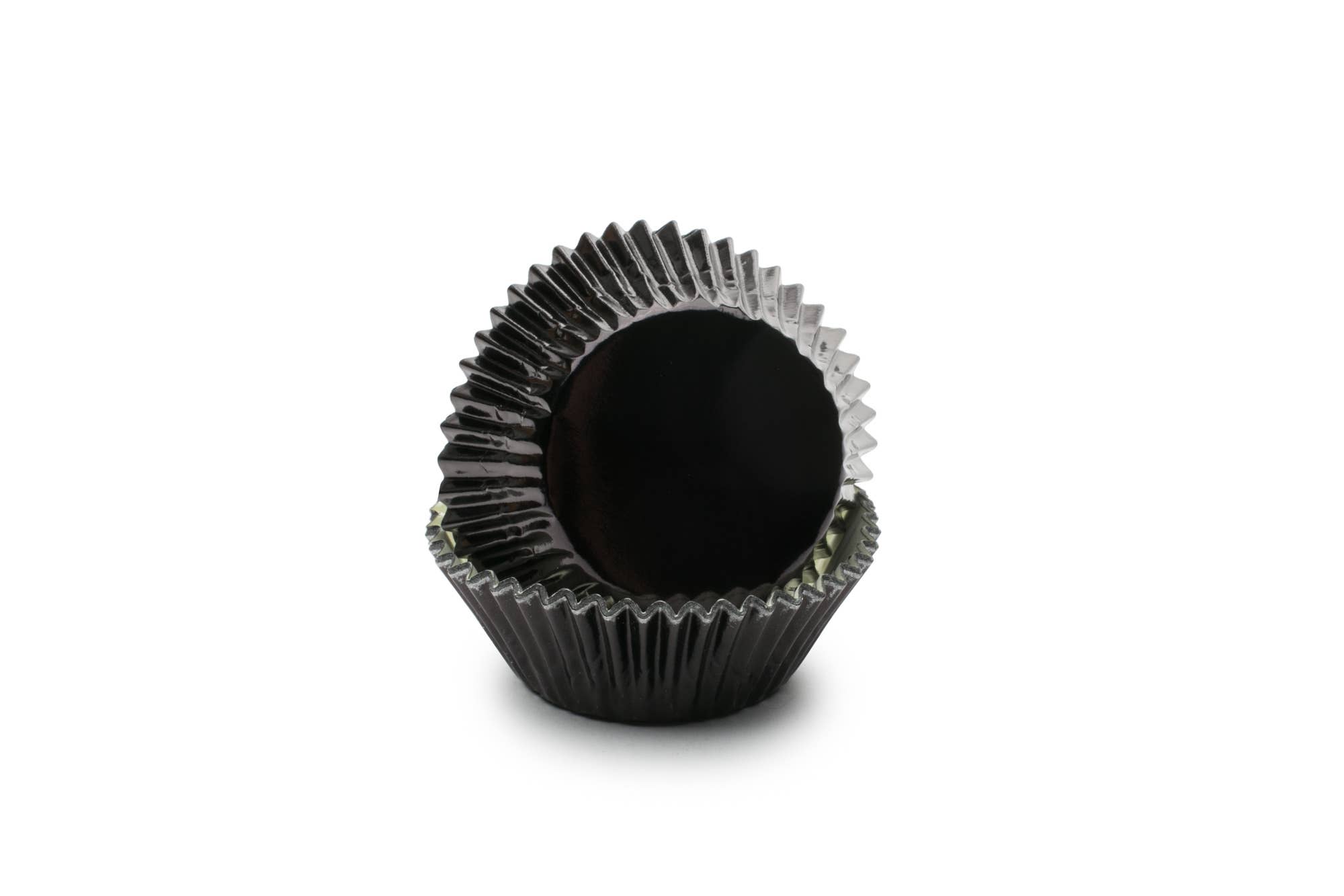 Fox Run Brands - Venta al por mayor Tacita de papel para cupcakes - Forros de aluminio negro para magdalenas Fox Run, 32 unidades, 3 pulgadas5