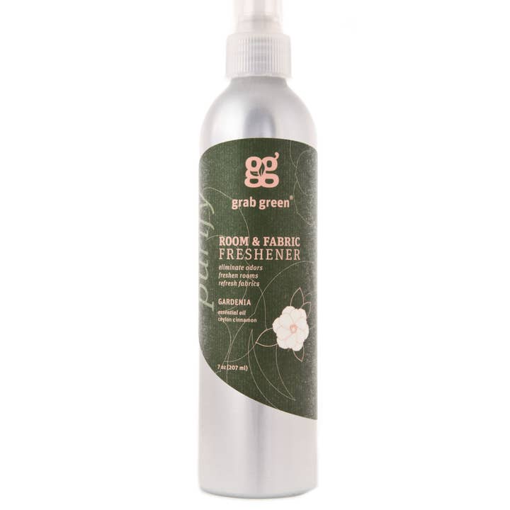 Grab Green - Wholesale Room & Linen Spray - Room & Fabric Freshener Gardenia, 7 Oz
