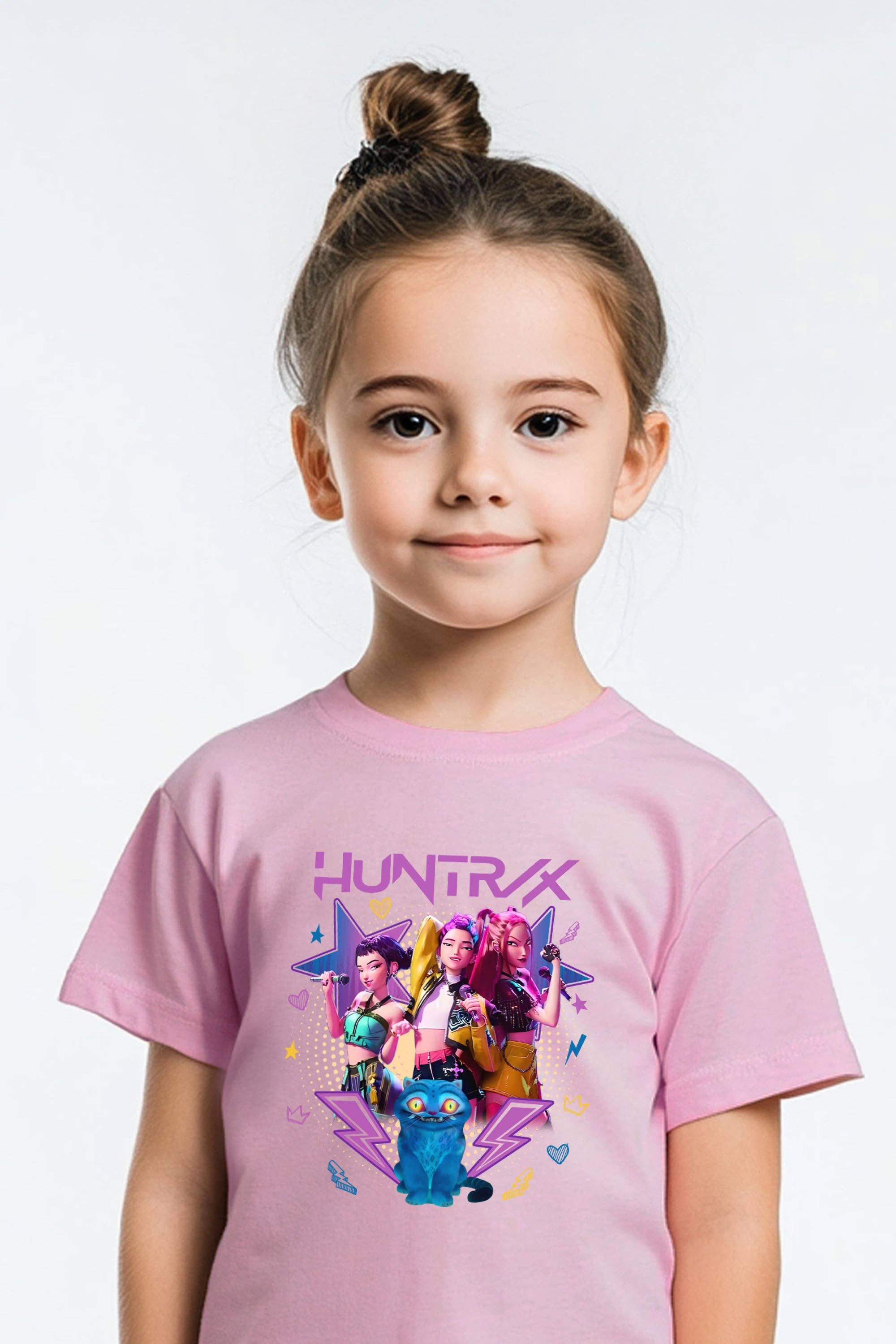 Missi Clothing – wholesale Screen-printed t-shirt – Kids – Kids Huntrix Printed T-Shirt7