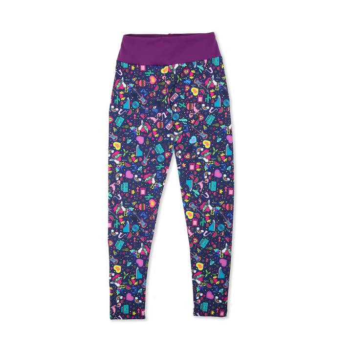 Flamingo, unicorn jam leggings for wholesale by Girl Power Sport