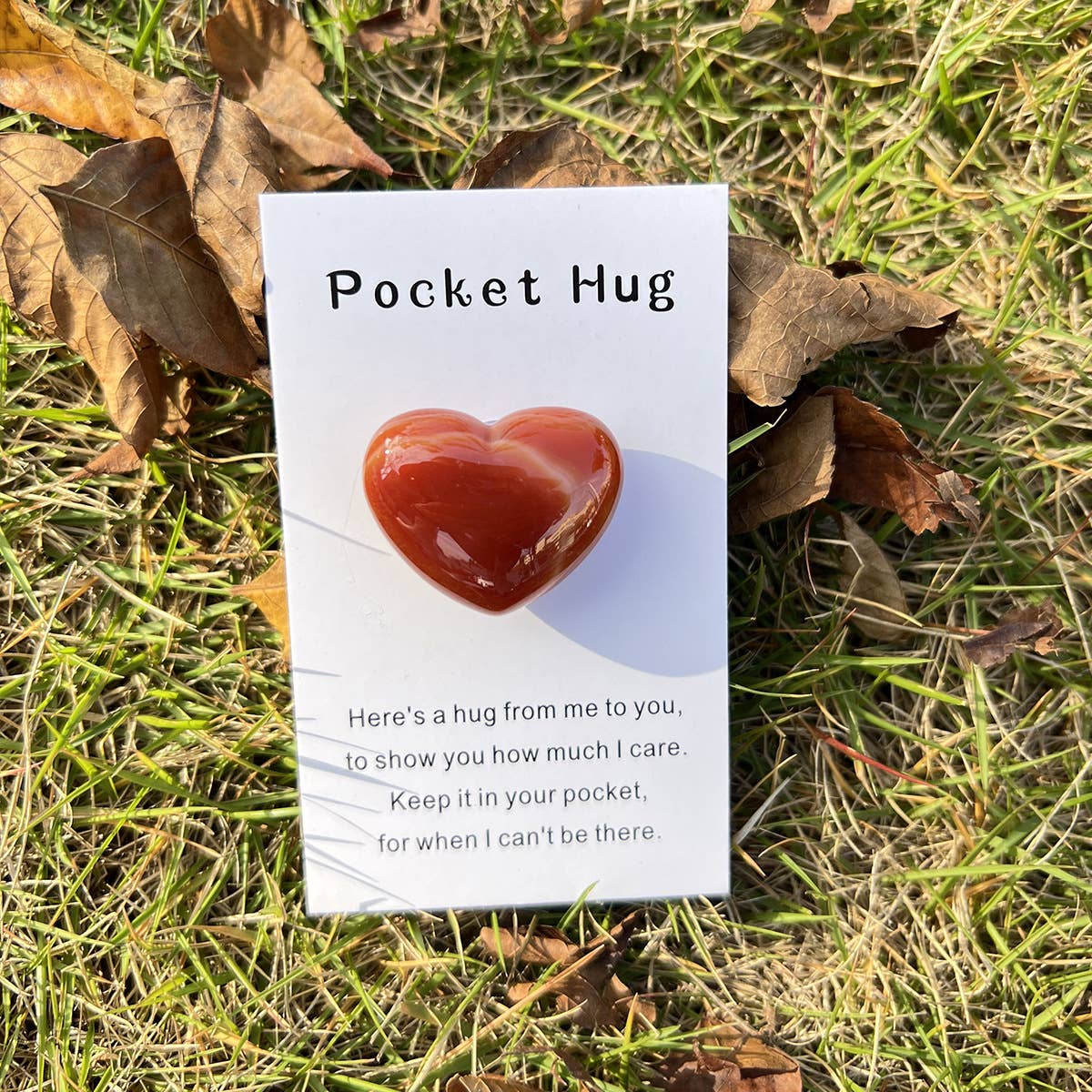 Gypsy Soul - Wholesale Spiritual Stone/Crystal - Keepsake Pocket Hug Gemstone Crystal Hearts Assortment 4