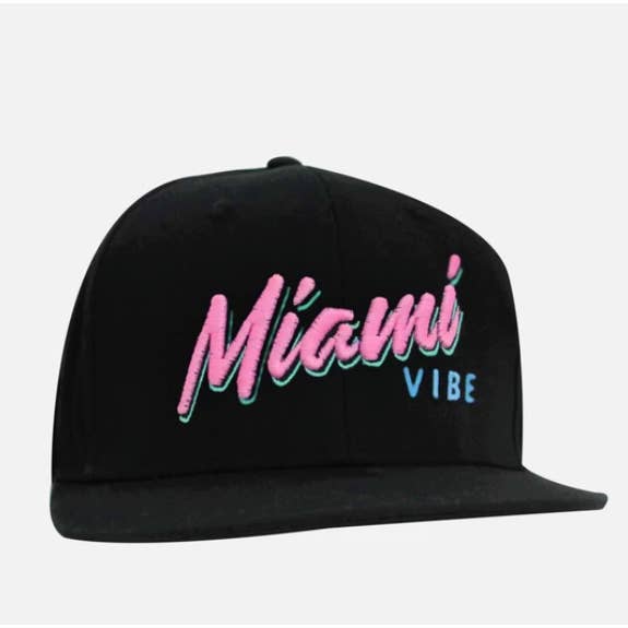 Bichōn - Vendita all'ingrosso Cappellino con visiera piatta - Unisex - Miami Vibe - Cappello con tesa piatta, si illumina al buio
