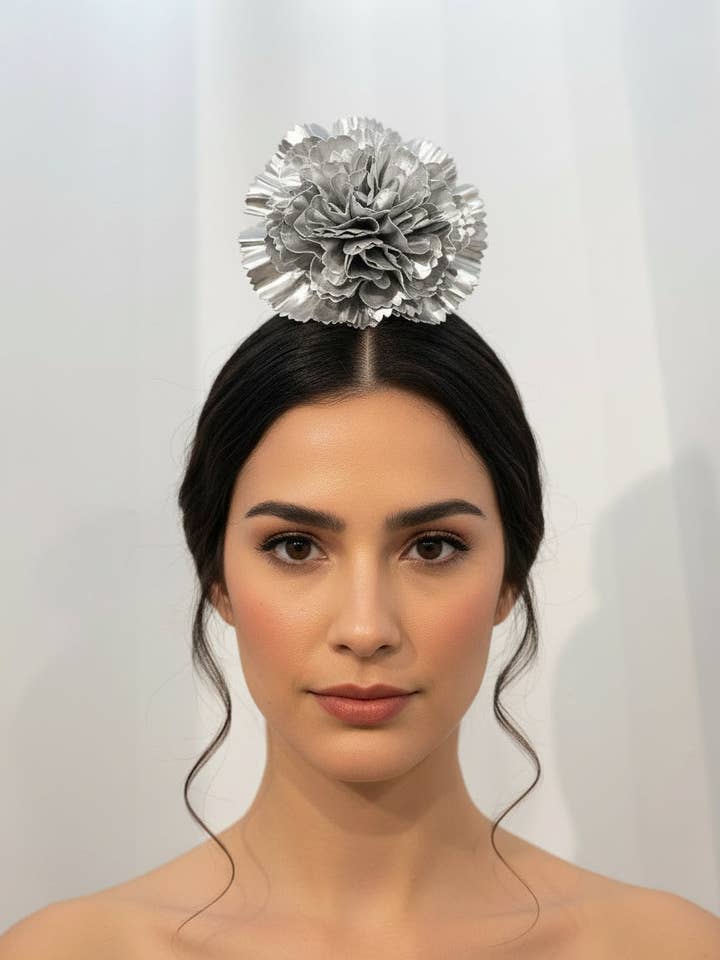 FLOR PRATA CRAVO 1P por atacado de EMMA WU DESIGN