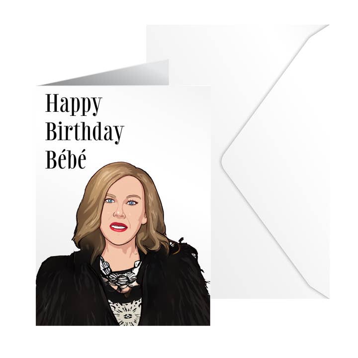 Carte d'anniversaire amusante - Moira Rose Schitt's Creek pour la vente par Argent Design Co