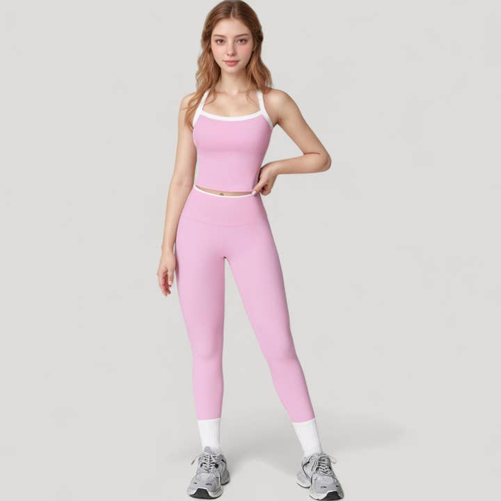 Active by Anna-Kaci - Wholesale Athletic/Lounge Leggings - Women's - High Waist Seamless Leggings with Tummy Control and Sculptin22