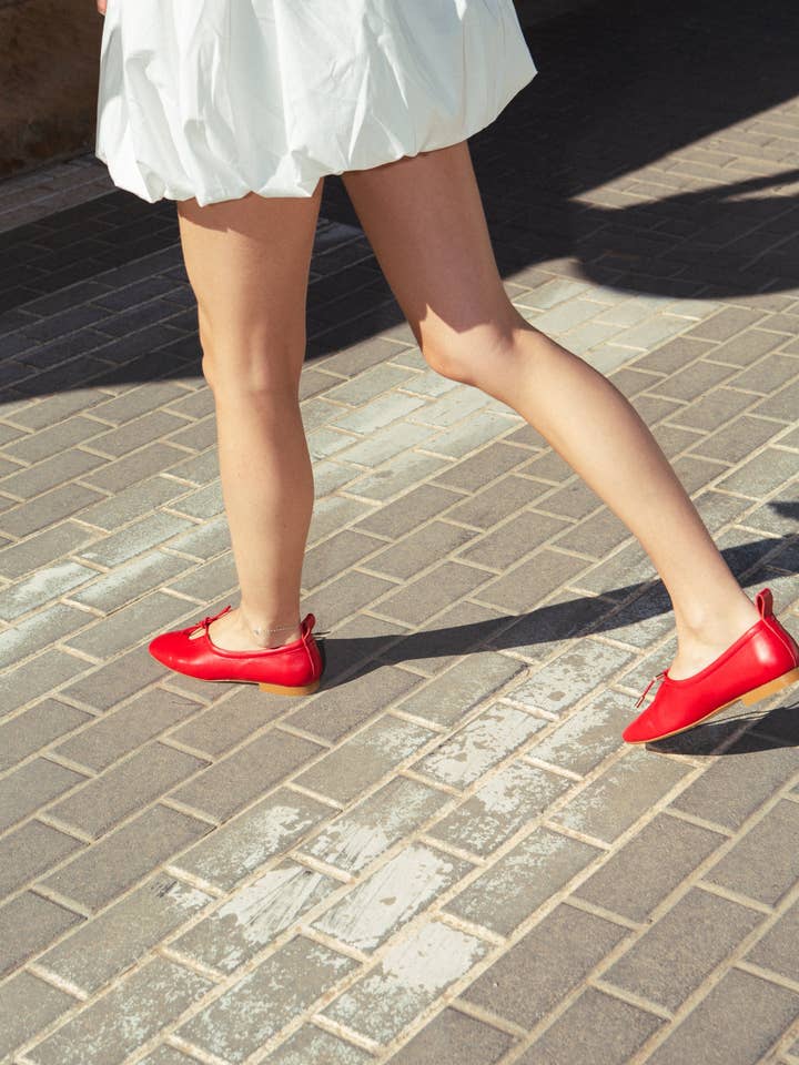 Giselle Kirsebær Ballerina for engroshandel hos Jutelaune