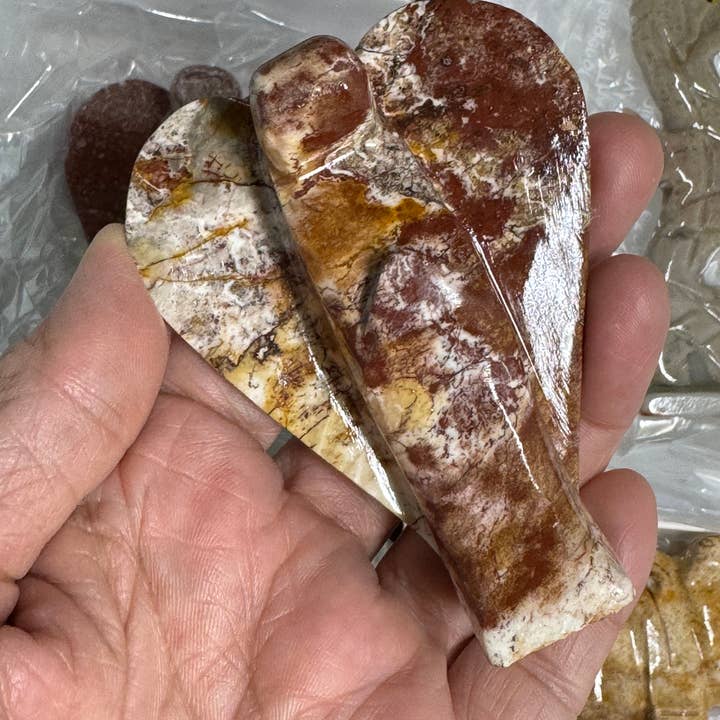 The 7 Directions - Wholesale Decorative Figurine - 9 pc flat animal carvings FT84 Lions angels and more9