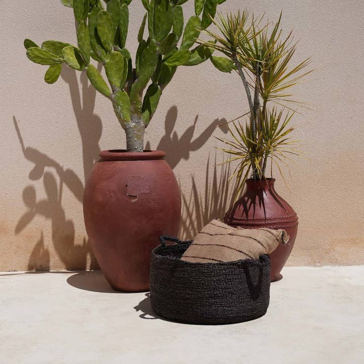 Bazar Bizar Living - Wholesale Basket - Les Quatre Mains Baskets - Black - L2