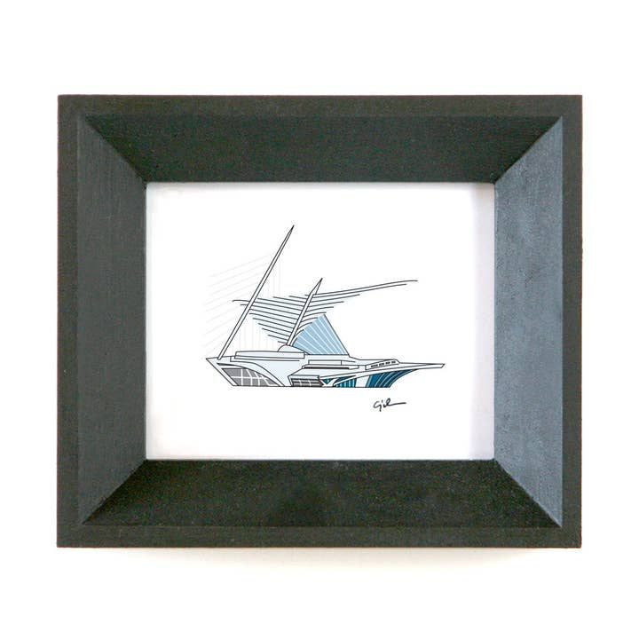 Milwaukee Art Museum | WI Print for wholesale by United Goods