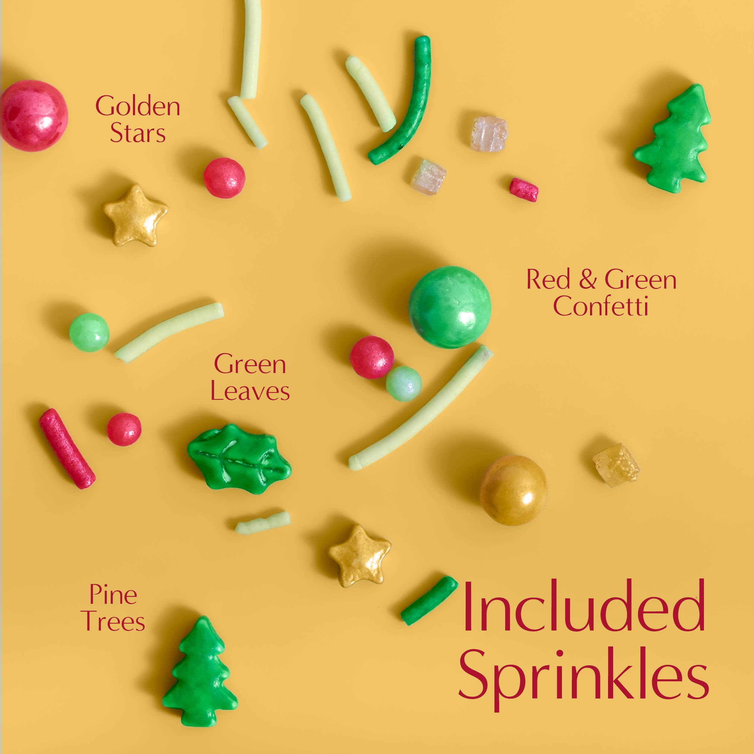Sprinklemania – wholesale Sprinkles – Sprinklemania Sprinkles : Holiday Mix1, 3.5oz Cube 2