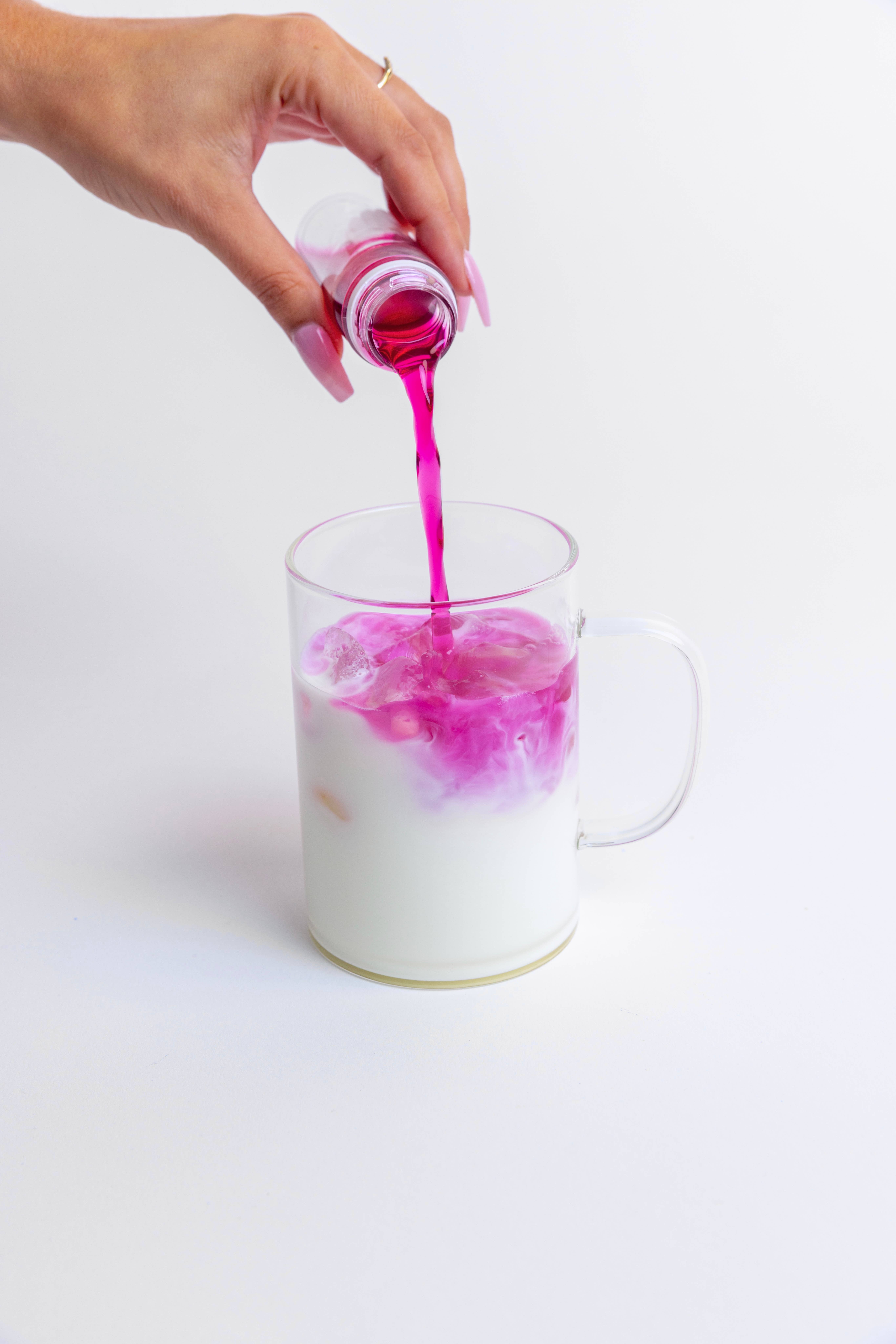 TIGER SHOT - Wholesale Protein/Superfood Powder - PINK MATCHA SHOT for lattes (16 Servings)3