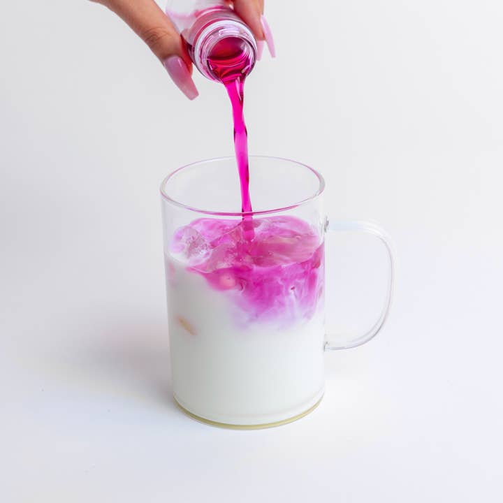 TIGER SHOT - Wholesale Protein/Superfood Powder - PINK MATCHA SHOT for lattes (16 Servings)3