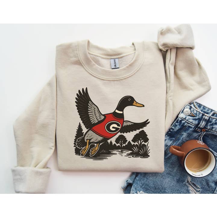 Sweatshirt Georgia Duck pour la vente par Simply You Customs