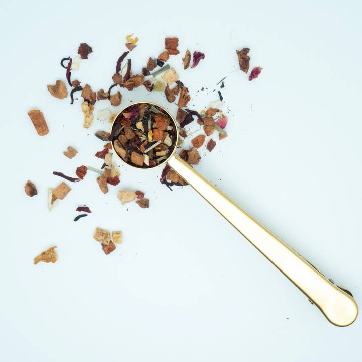 Cucchiaio d'oro per la vendita all'ingrosso da parte di Urbal Tea Co.