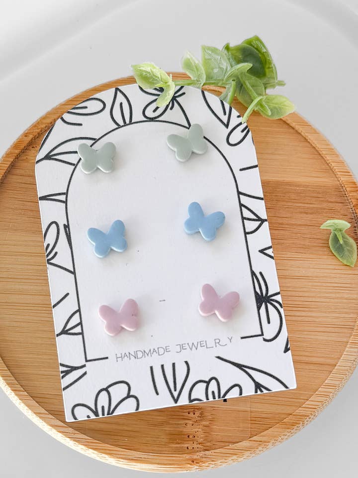 Suzy Butterfly Studs Mini for wholesale by SuzyMe