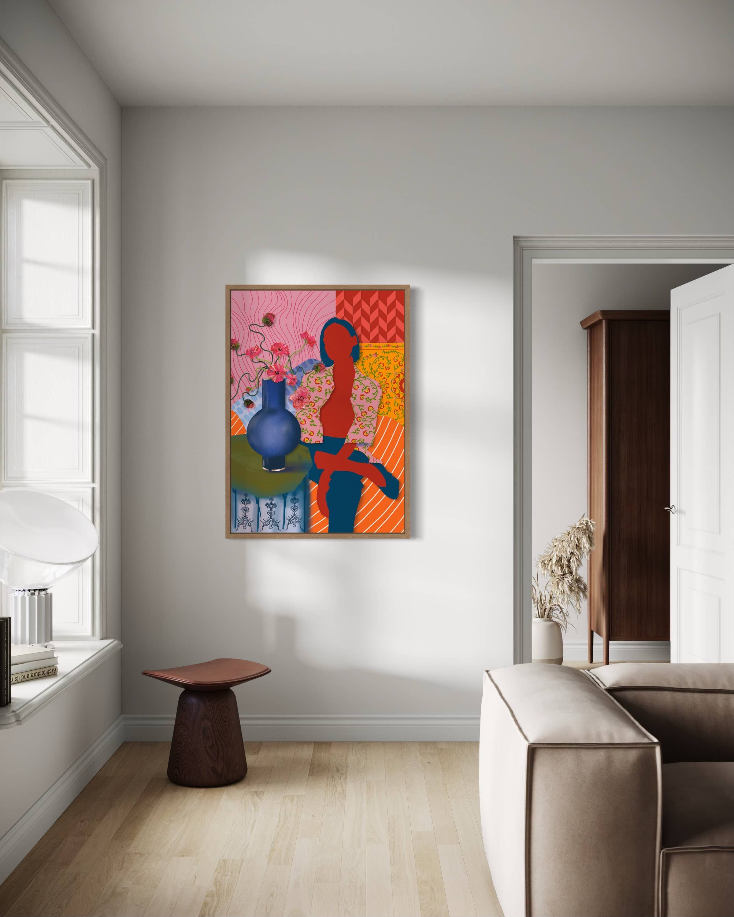 Studio Angelart - Wholesale Art Print - Colorful Woman – Luxury Art Print by Angela Peters4