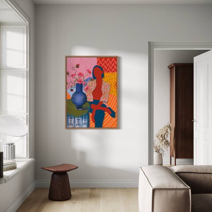 Studio Angelart - Wholesale Art Print - Colorful Woman – Luxury Art Print by Angela Peters4