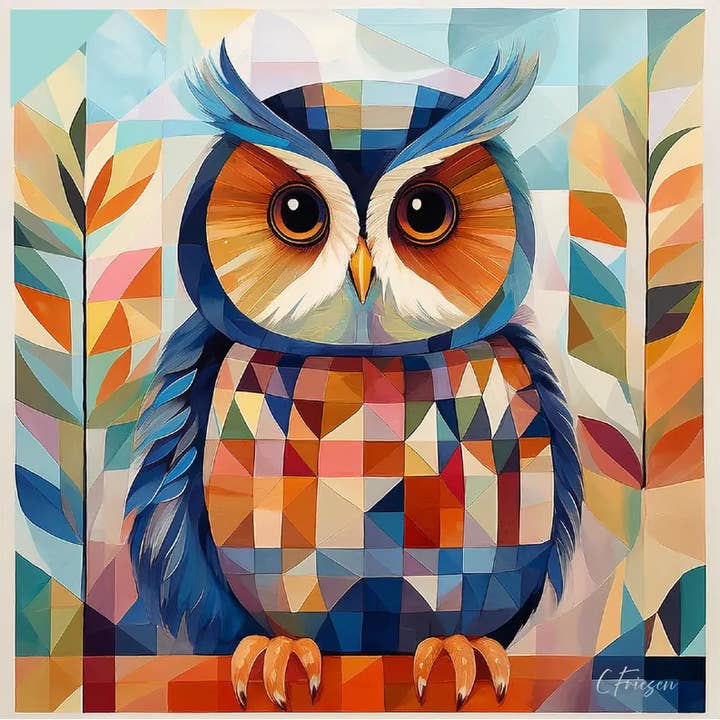 Coruja bebê por atacado de Quiltberry Farm