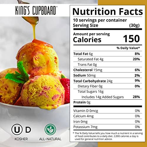 King's Cupboard - Wholesale Caramel Sauce - Butterscotch Caramel Sauce