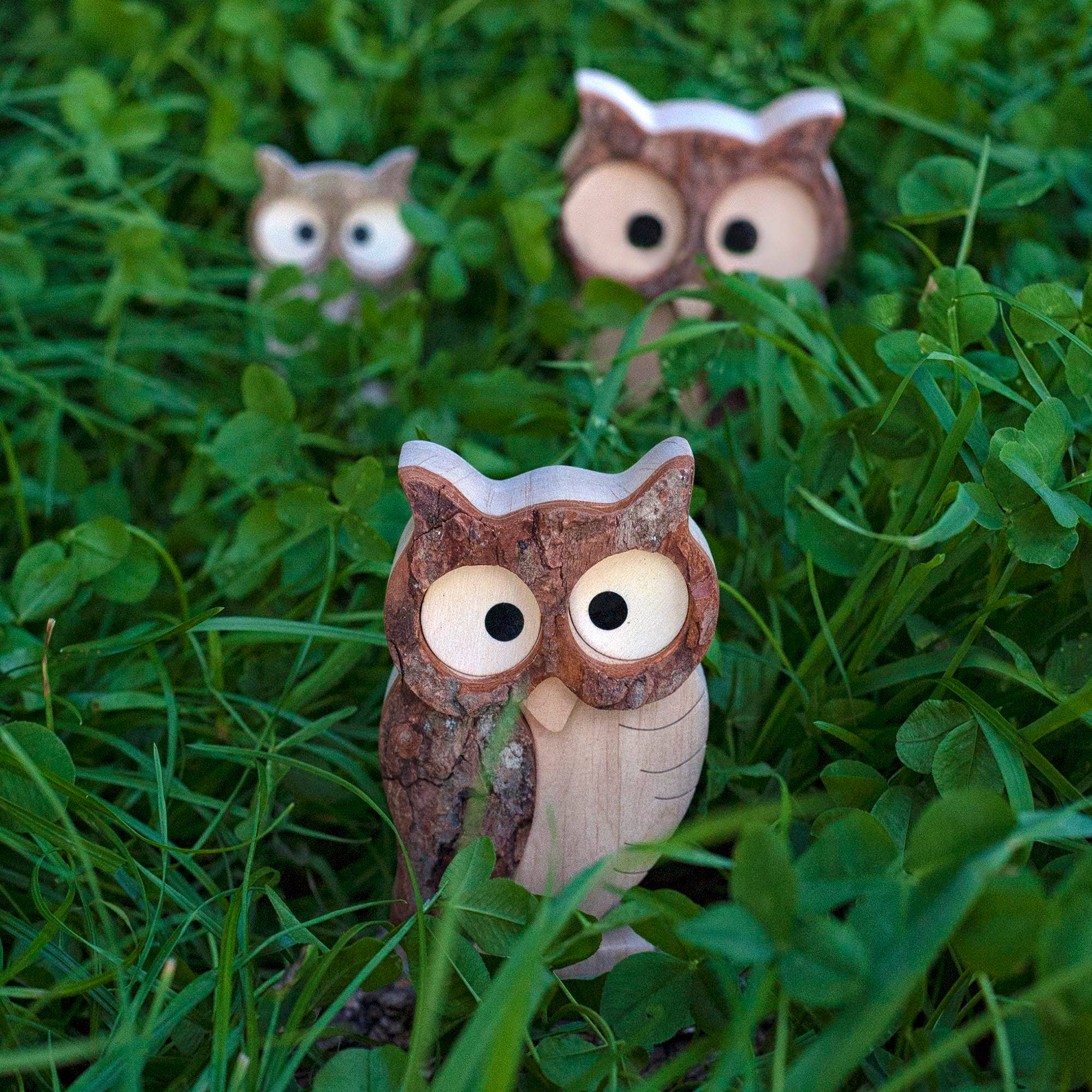 Forest Decor - Wholesale Decorative Figurine - Rustic Wooden Owl Figurine5