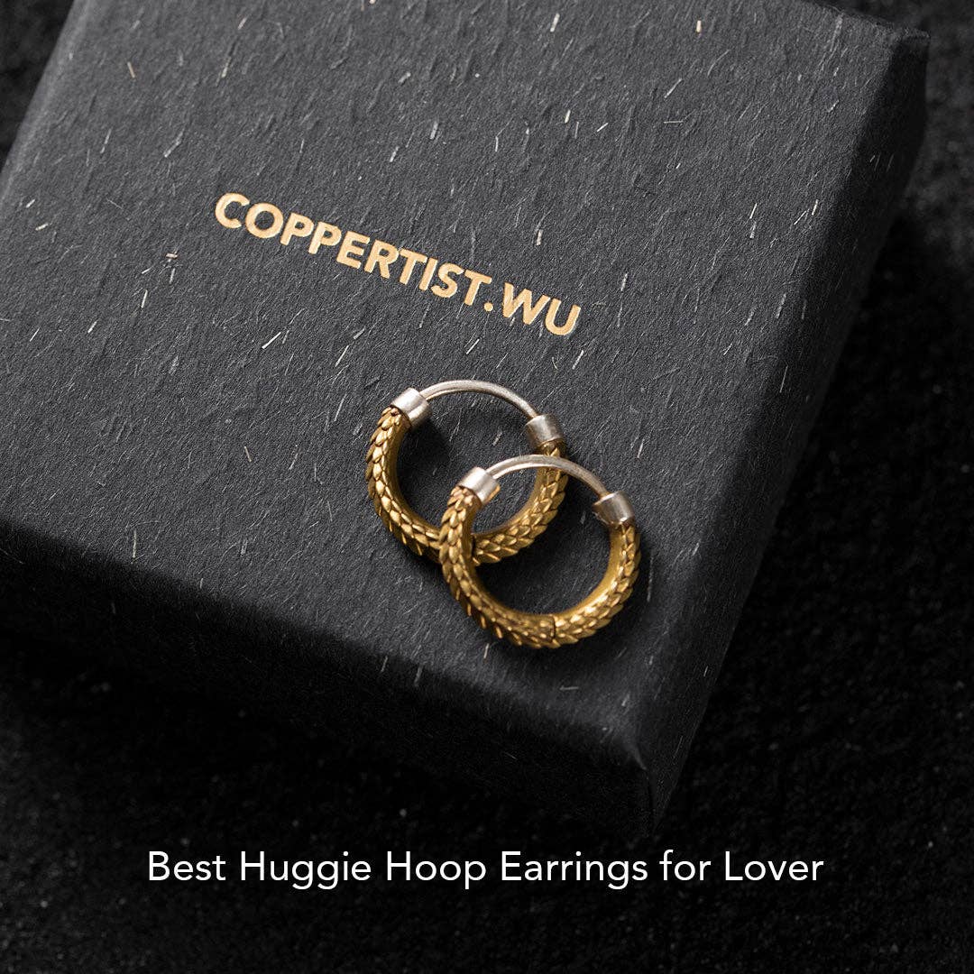 Coppertist.wu - Wholesale Hoop Earrings - Snake Skin Earrings12