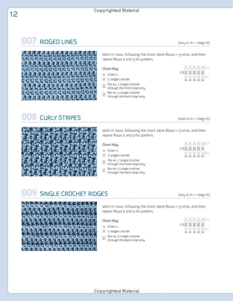 REMOVED BRAND - Wholesale Crafts, Hobbies & DIY - The New Crochet Stitch Dictionary: 440 Patterns for Textures3