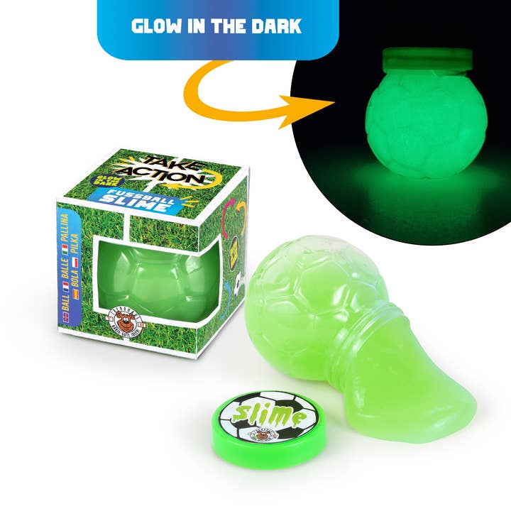 Trendhaus - Wholesale Putty/Slime - Kids - TA FB SOCCER SLIME GITD 60G