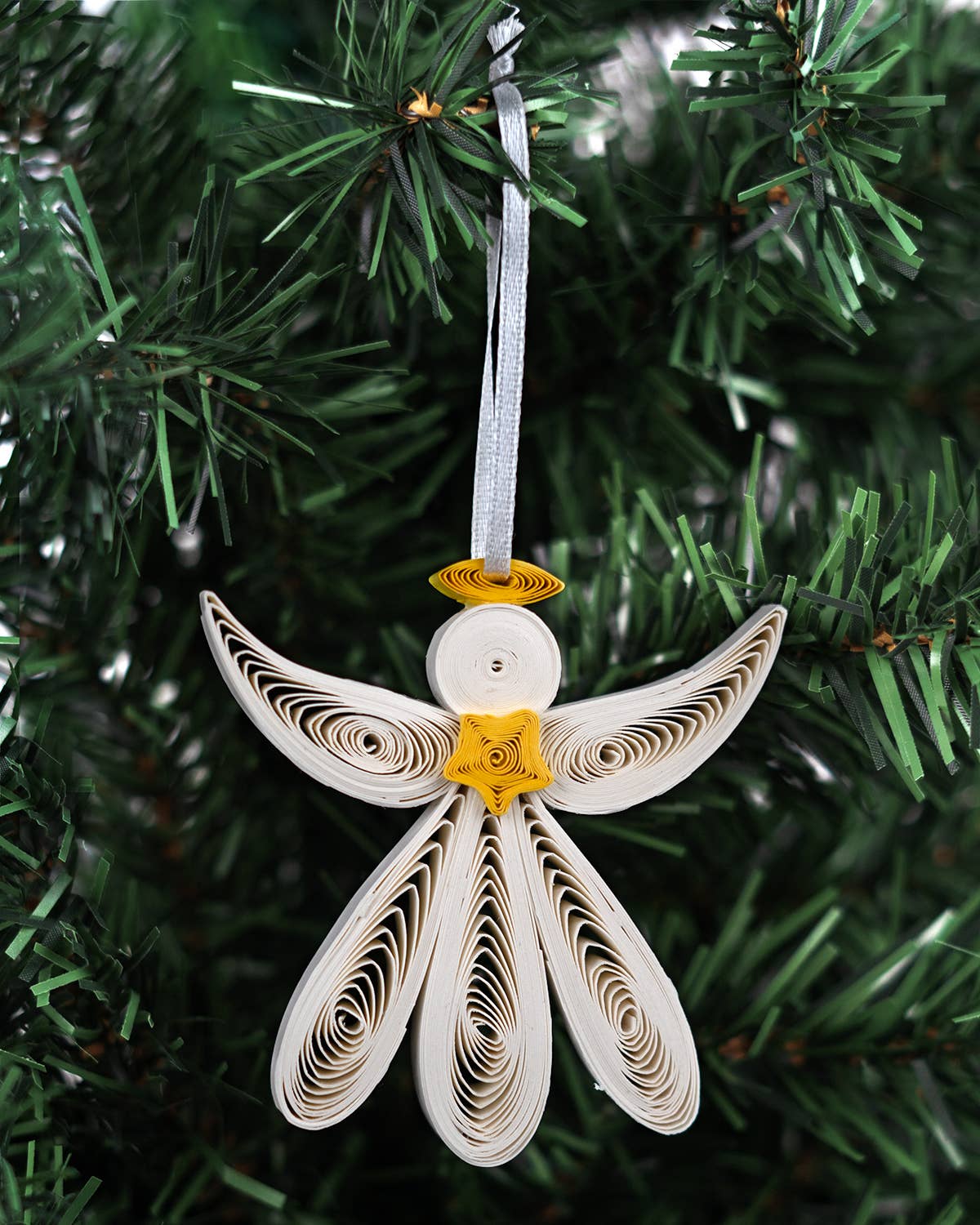 Quilling Card – wholesale Prydnadsset – Quilled ängel ornament Box Set3