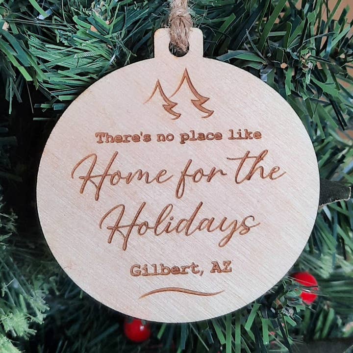 Home for the Holidays Ornament for wholesale by 7Limes