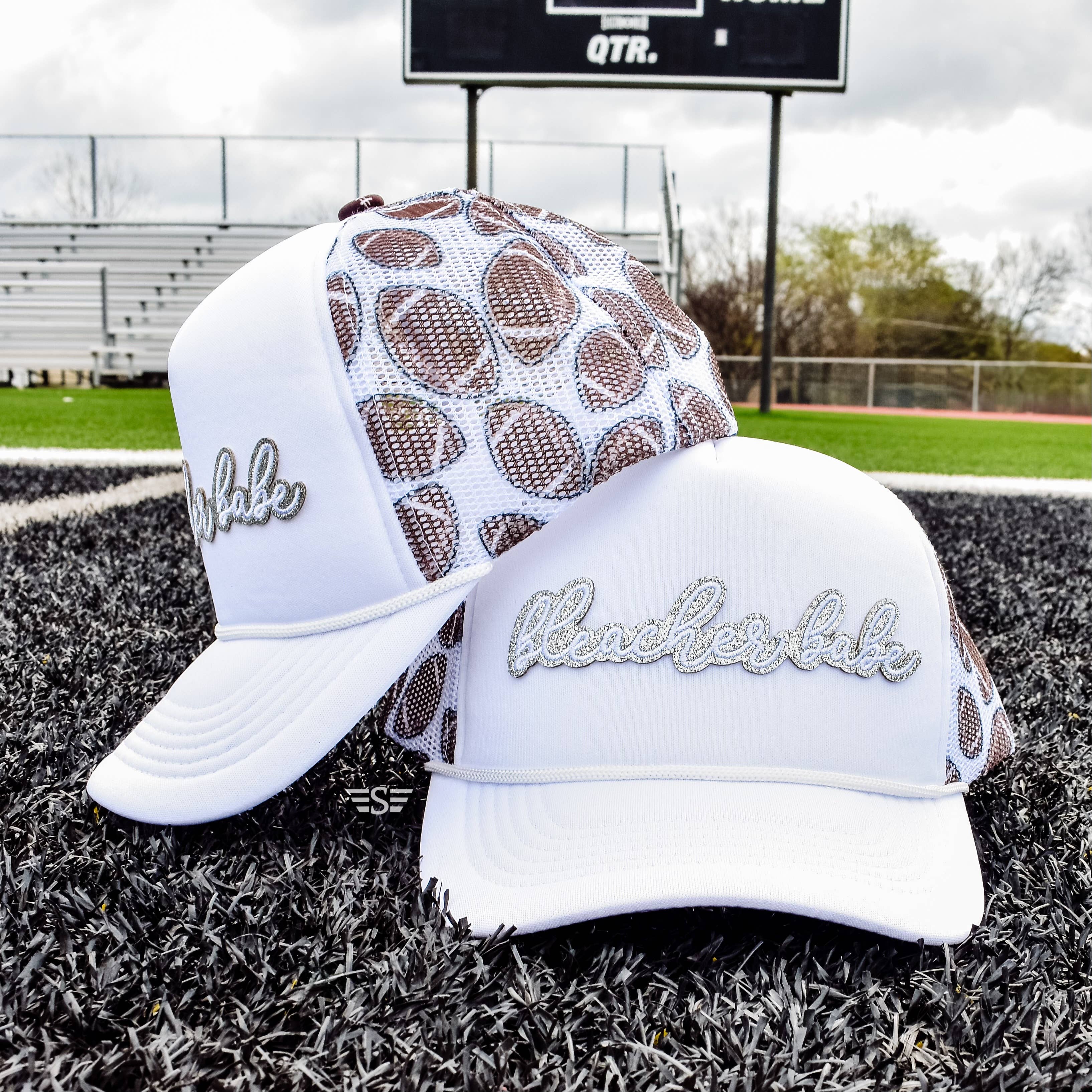 Flying S Company - Wholesale Baseball Cap - Women's - Bleacher Babe Printed Mesh Sport Trucker Cap2