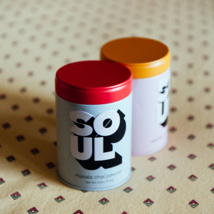 SØUL CHAI - Vendita all'ingrosso Tè sfusi - Confezione mista di barattoli per la vendita al dettaglio (6 e 6)1